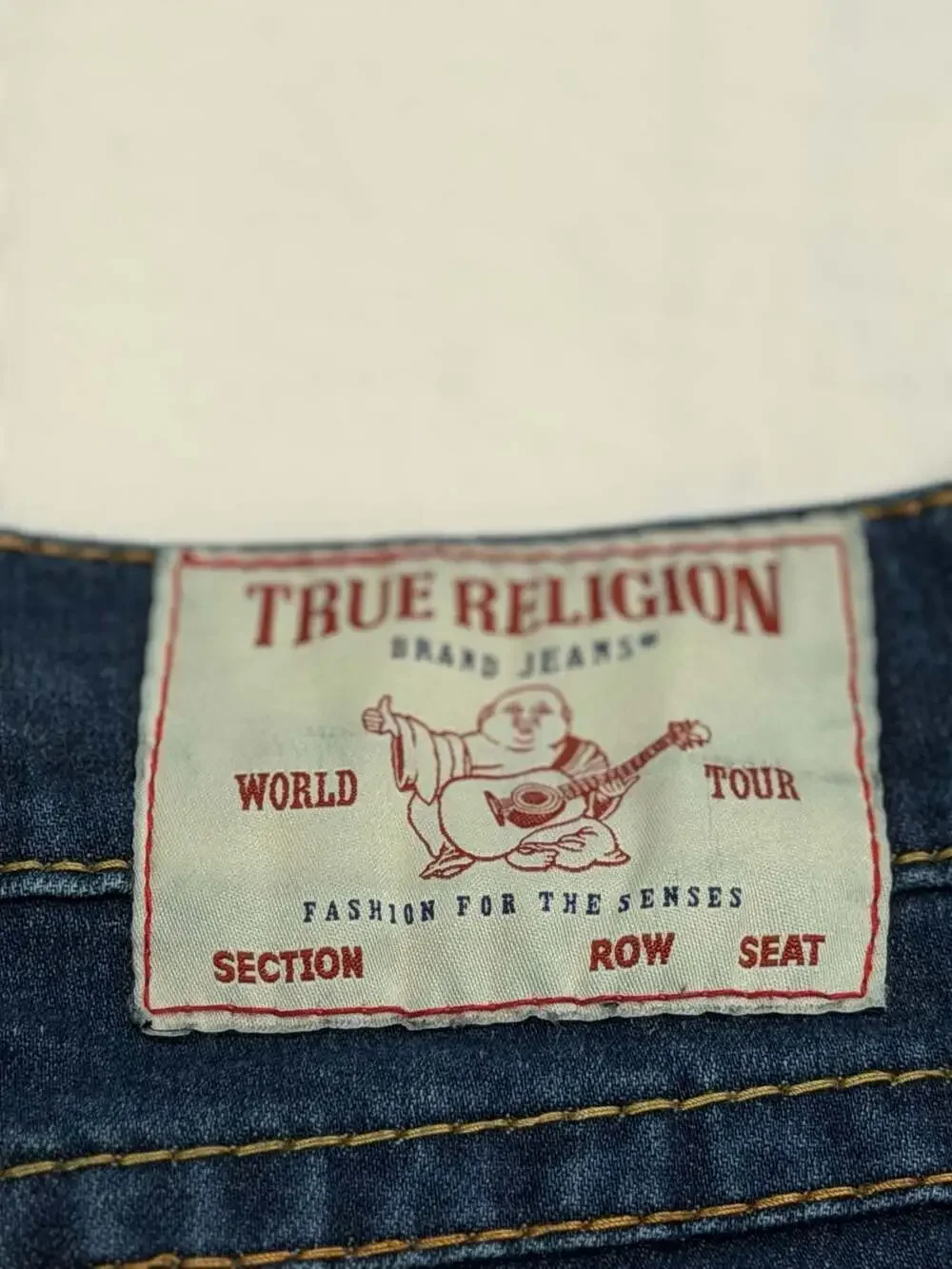 True Religion Ricky Relaxed Straight Jeans Size 33